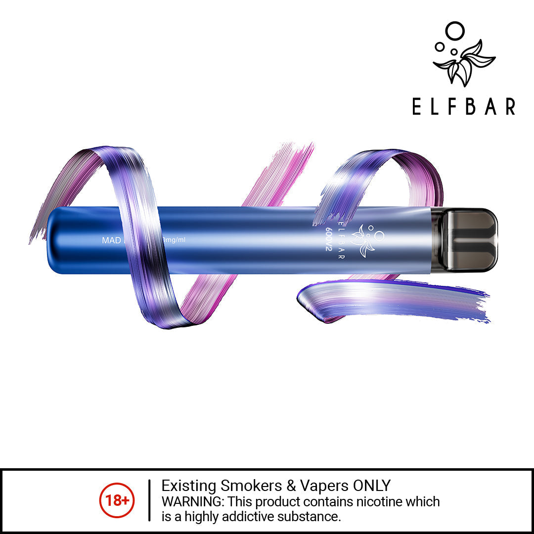 Elf Bar 600V2 Disposable Vapes 1X10 pack