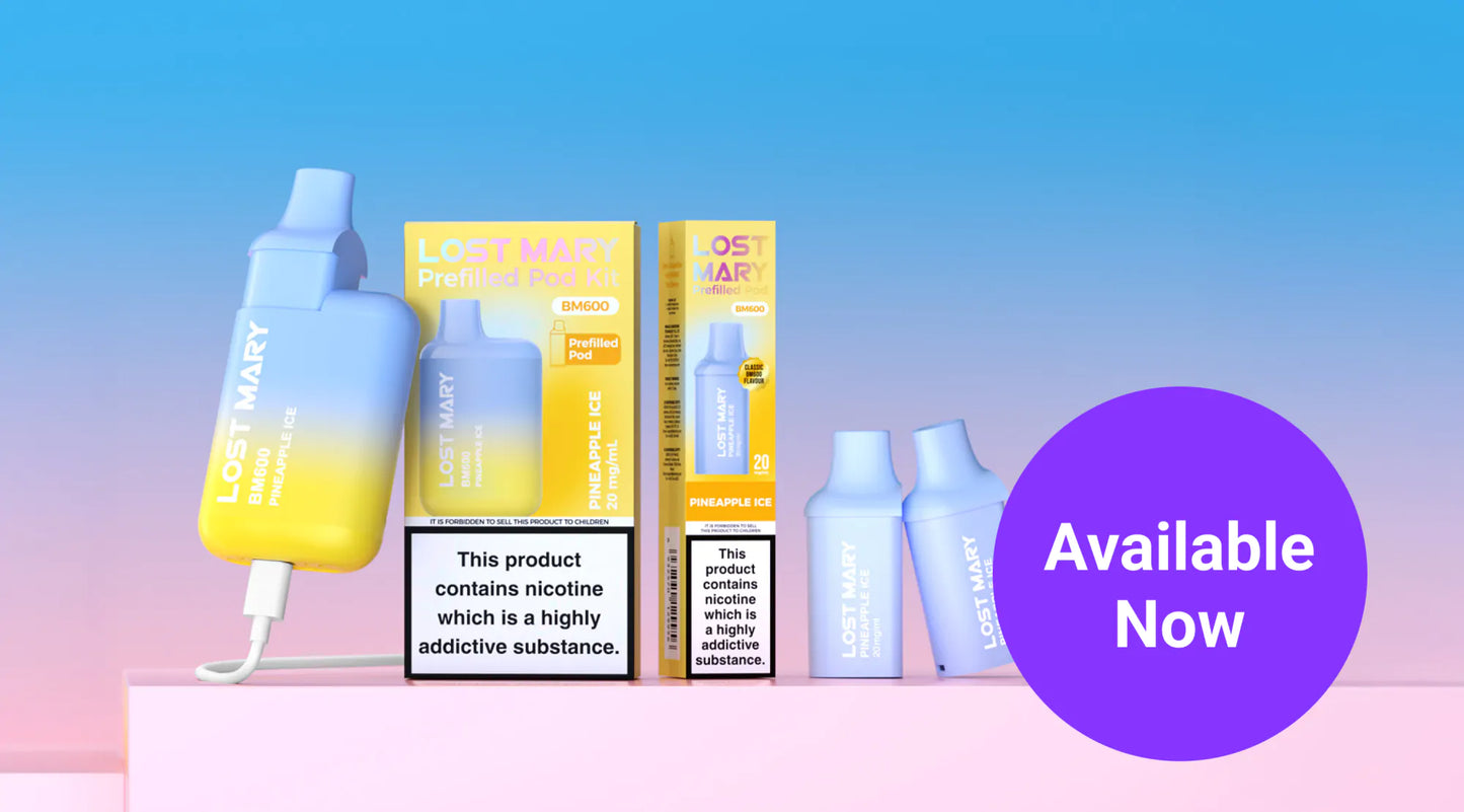 Lost Mary BM600 Prefilled Kits 1X10 Compliant