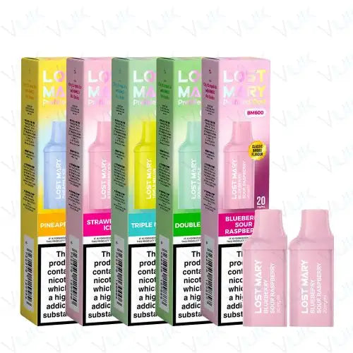 Lost Mary BM600 Pods NEW (10 x pk2)