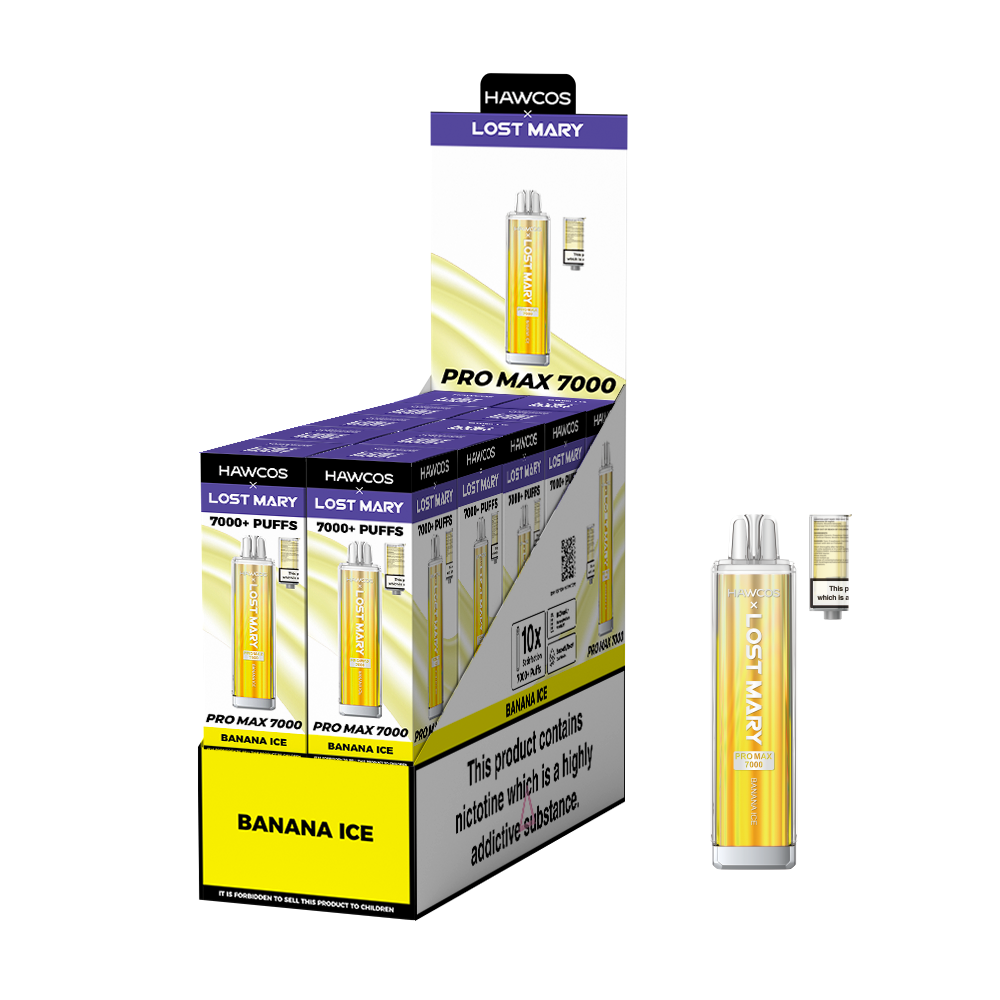 Lost Mary - Hawcos X Lost Mary Pro Max 7000 Prefilled Kits 1X10