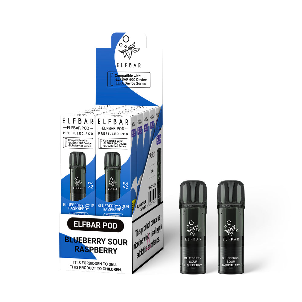 Elf Bar 600 Prefilled Pods 1X10 Compliant