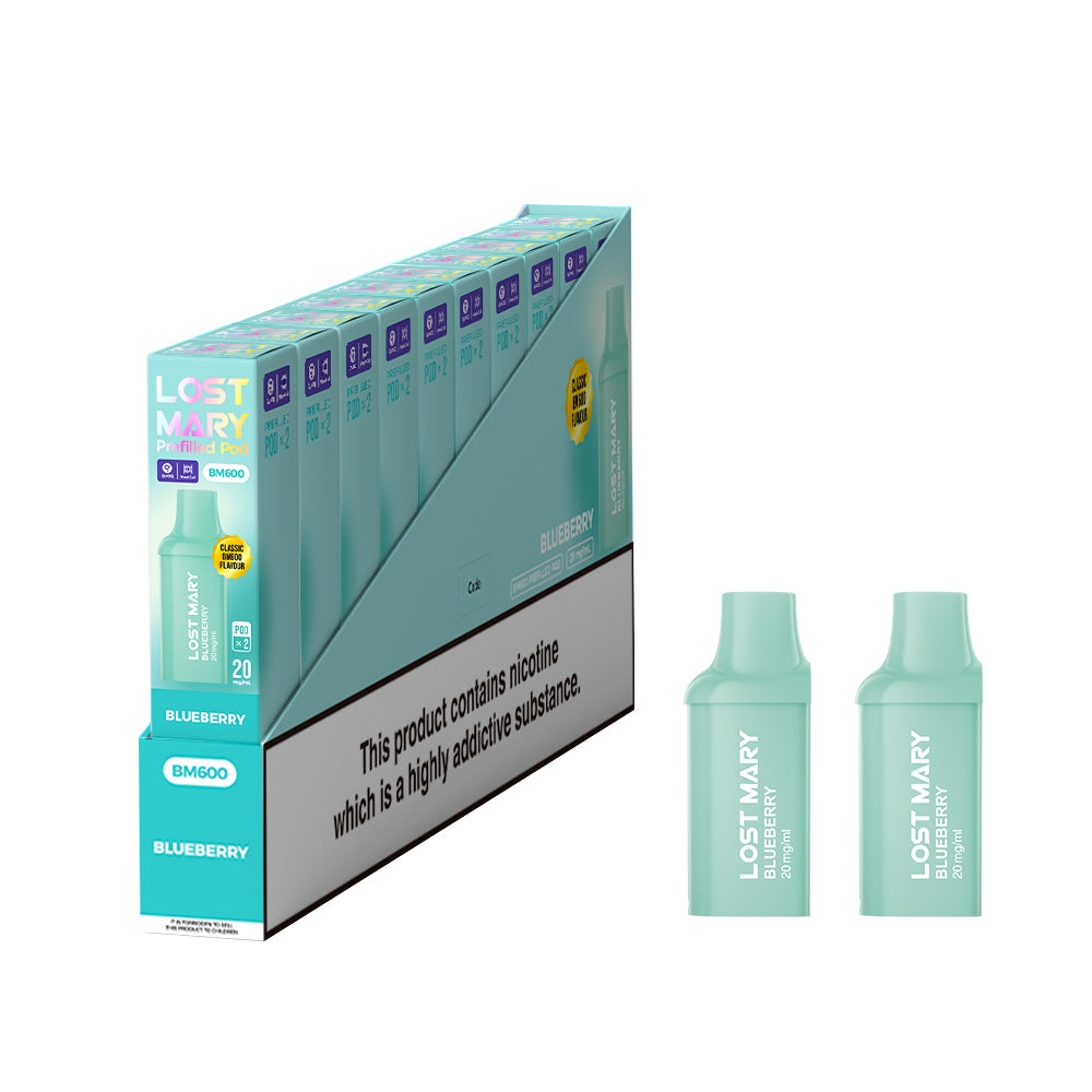 Lost Mary BM600 Prefilled Pods 1X10 Compliant