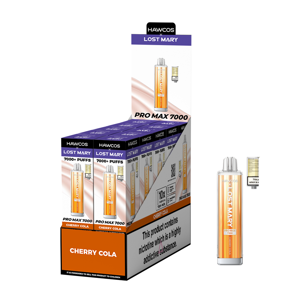 Lost Mary - Hawcos X Lost Mary Pro Max 7000 Prefilled Kits 1X10