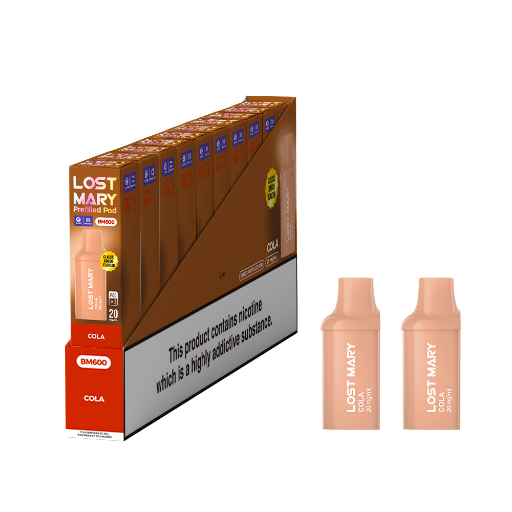 Lost Mary BM600 Prefilled Pods 1X10 Compliant