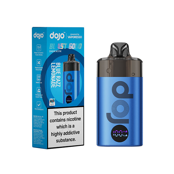 Dojo Blast 6000 by Vaporesso Prefilled Kits 1X5 Compliant