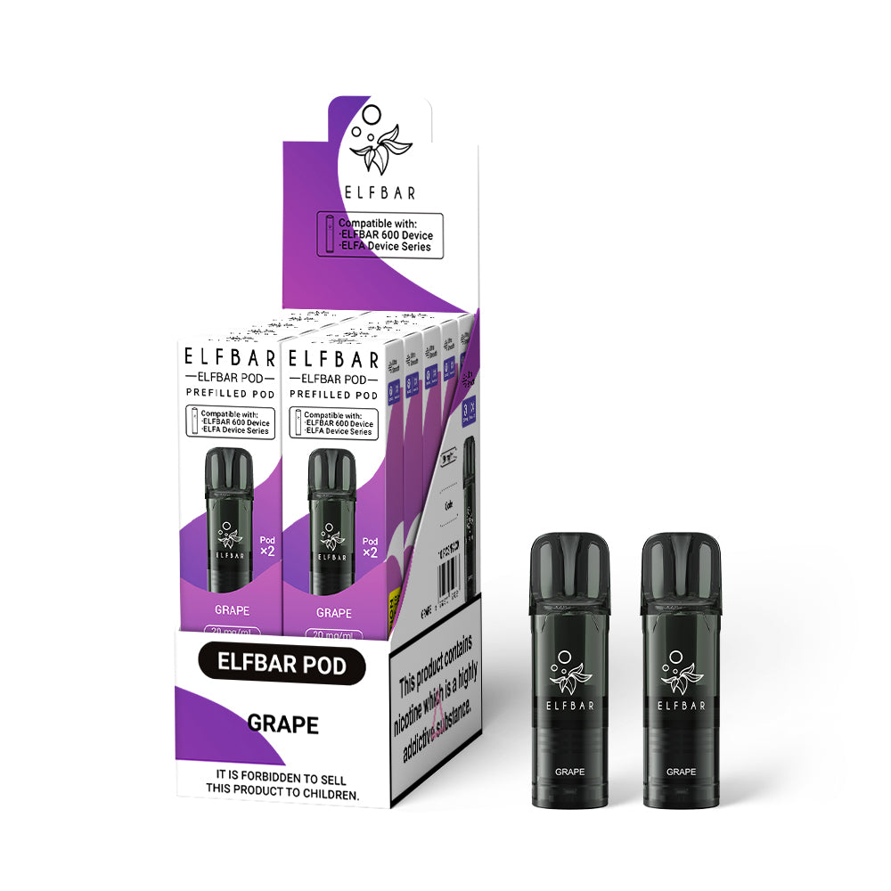 Elf Bar 600 Prefilled Pods 1X10 Compliant
