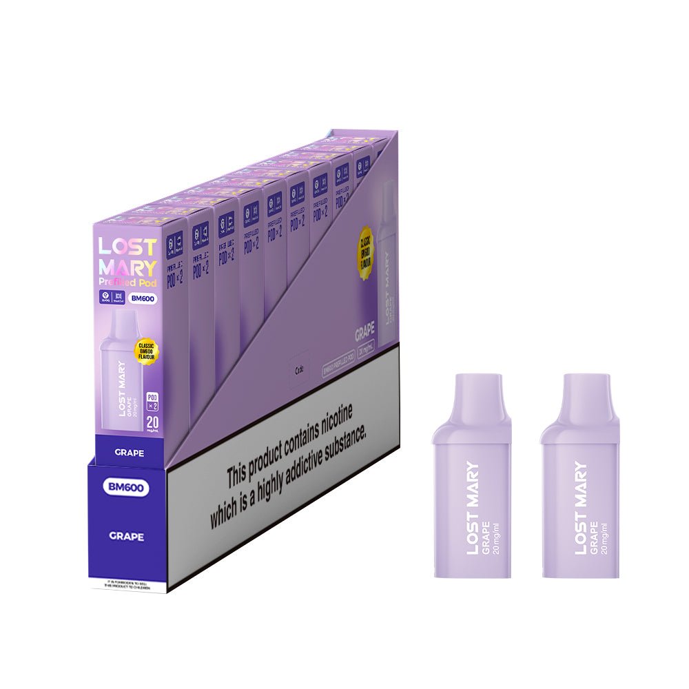Lost Mary BM600 Prefilled Pods 1X10 Compliant