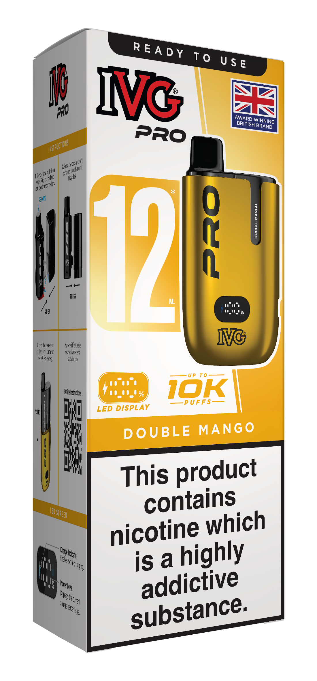 IVG Pro 12 Prefilled Kits 1X5 Compliant