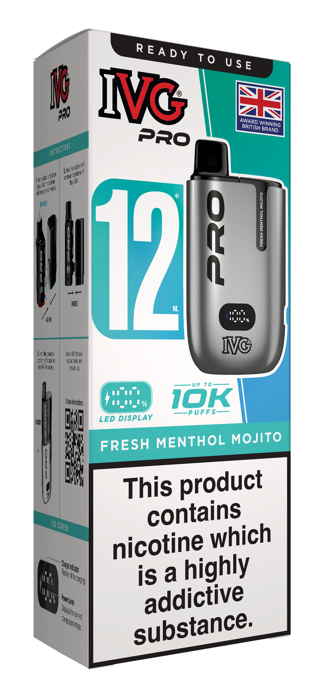 IVG Pro 12 Prefilled Kits 1X5 Compliant