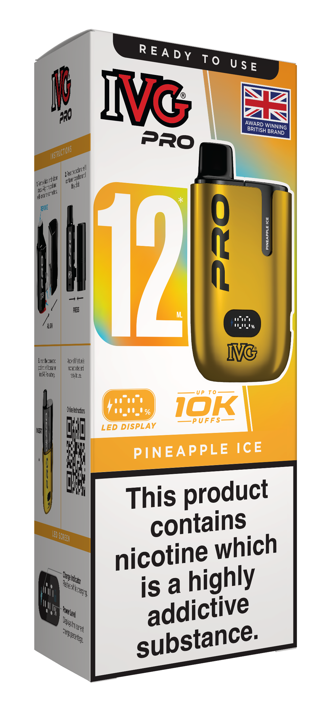 IVG Pro 12 Prefilled Kits 1X5 Compliant