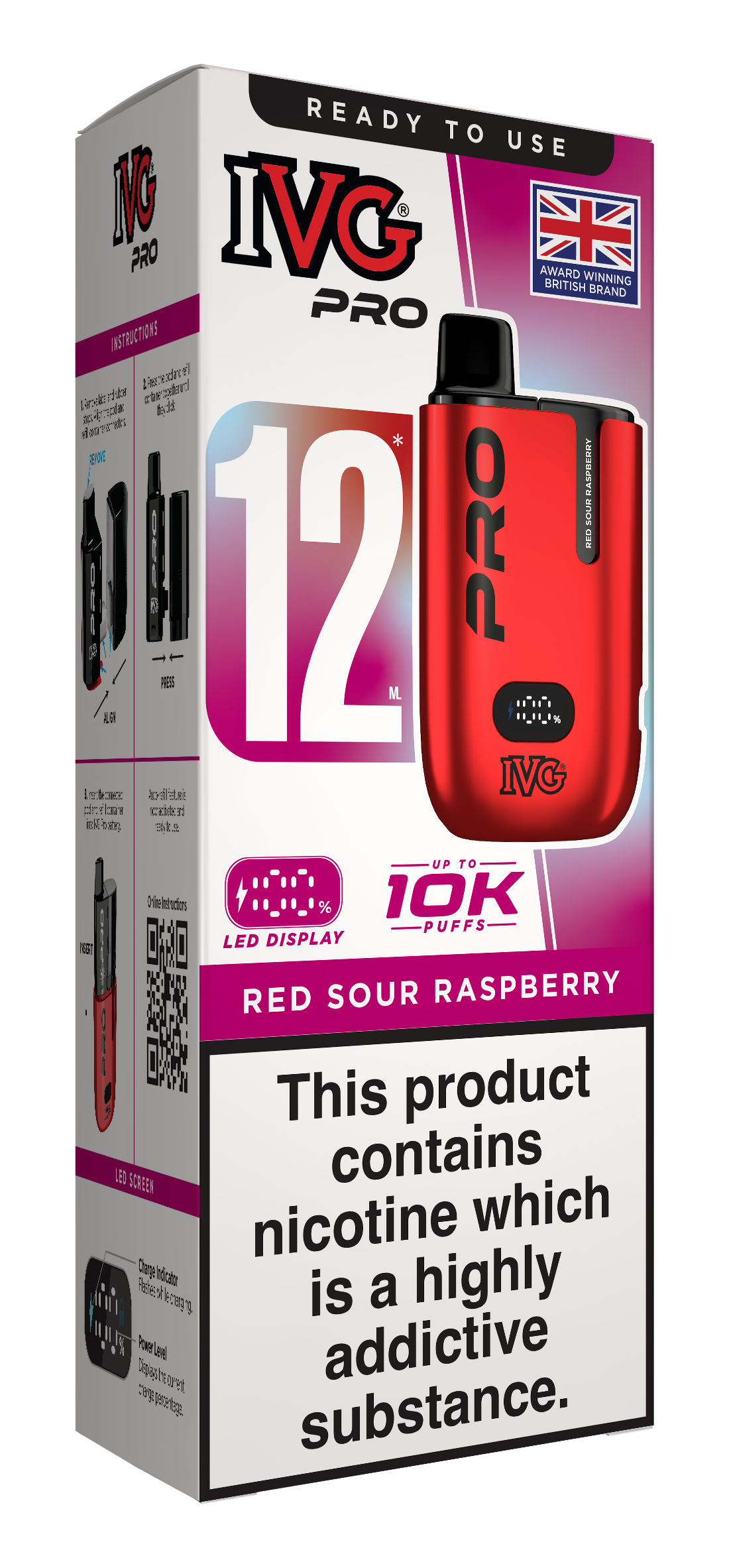 IVG Pro 12 Prefilled Kits 1X5 Compliant