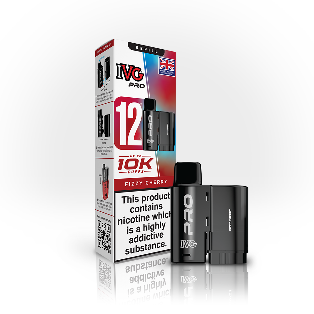 IVG Pro 12 Prefilled Pods 1X5 Compliant