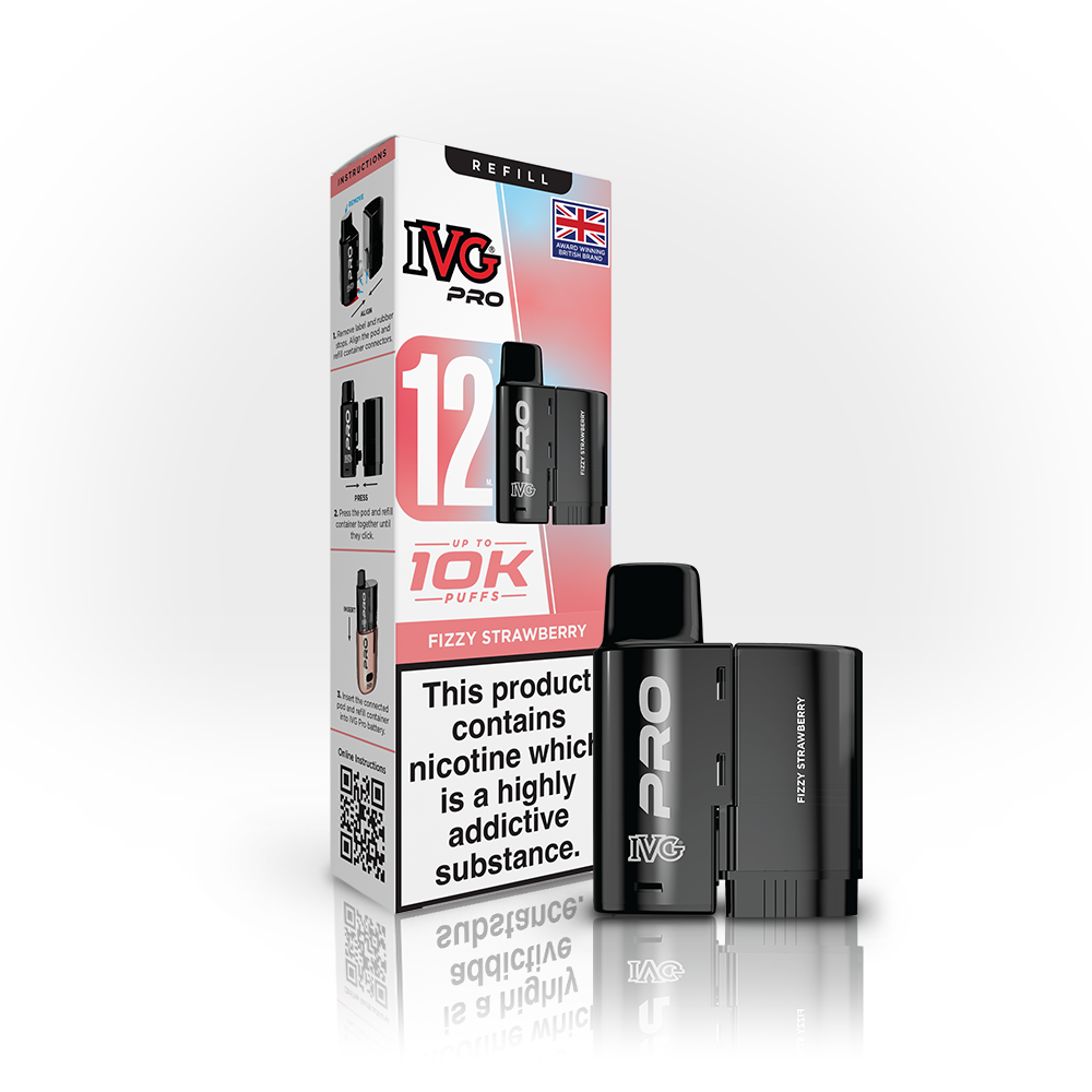 IVG Pro 12 Prefilled Pods 1X5 Compliant