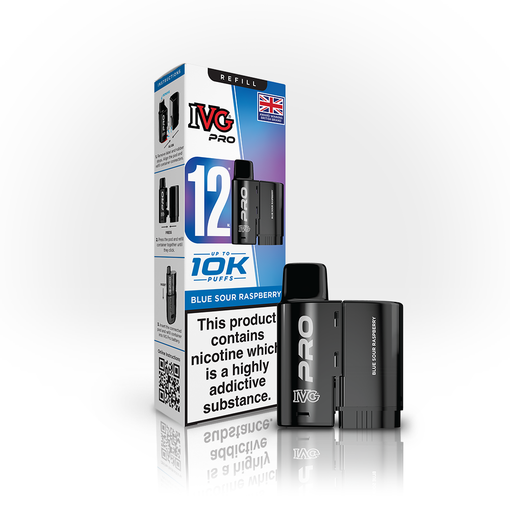 IVG Pro 12 Prefilled Pods 1X5 Compliant
