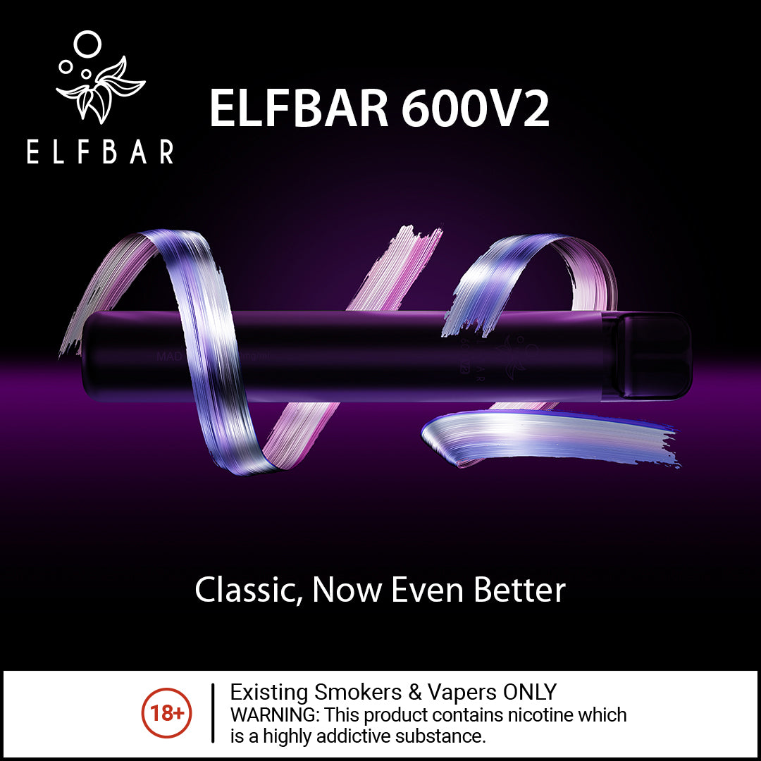 Elf Bar 600V2 Disposable Vapes 1X10 pack