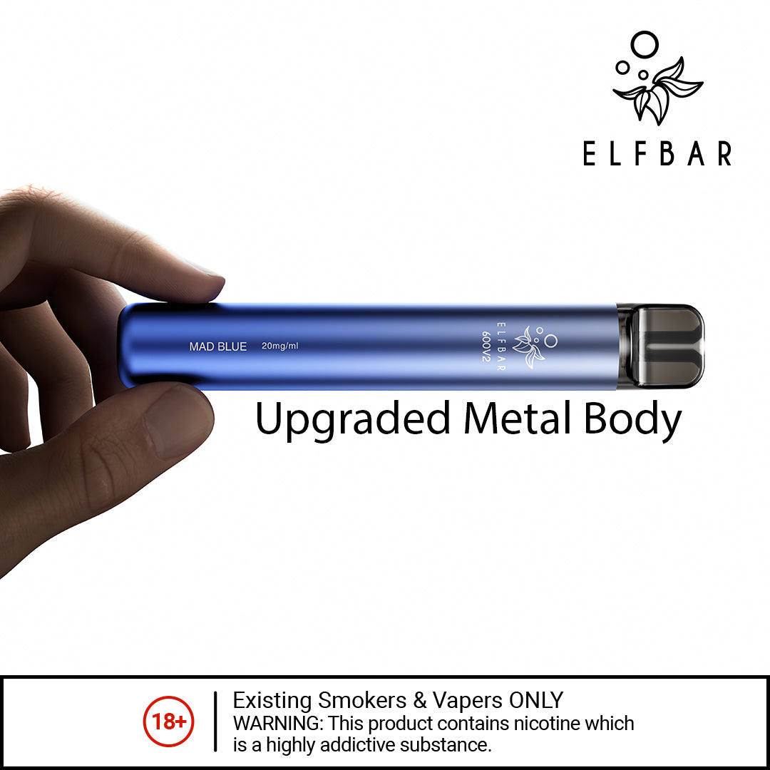 Elf Bar 600V2 Disposable Vapes 1X10 pack