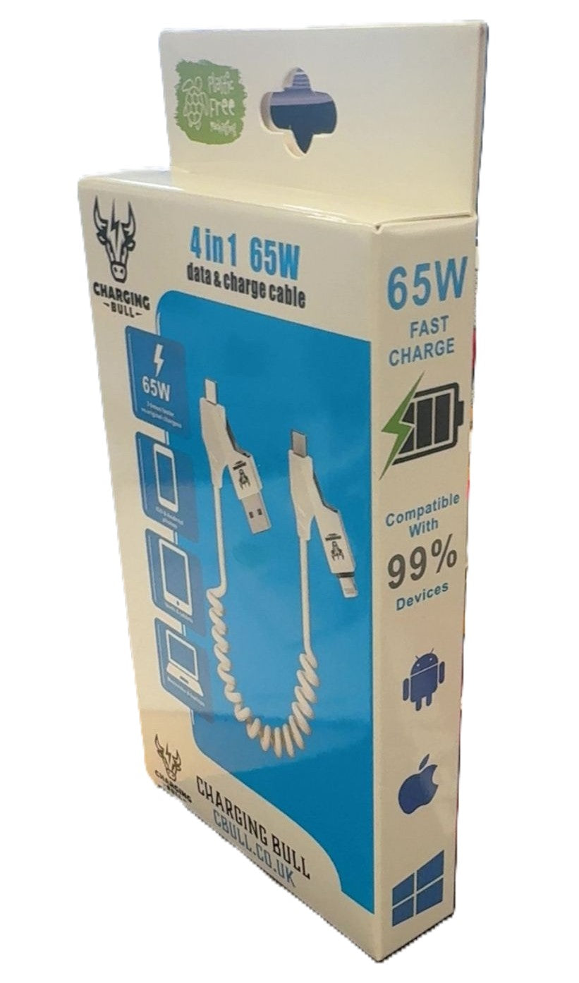 Charging Bull 4in1 Data & Charge Cable ***NEW***
