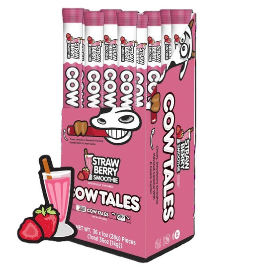 Cow Tales Strawberry Smoothie 28g 1X36 ***NEW***