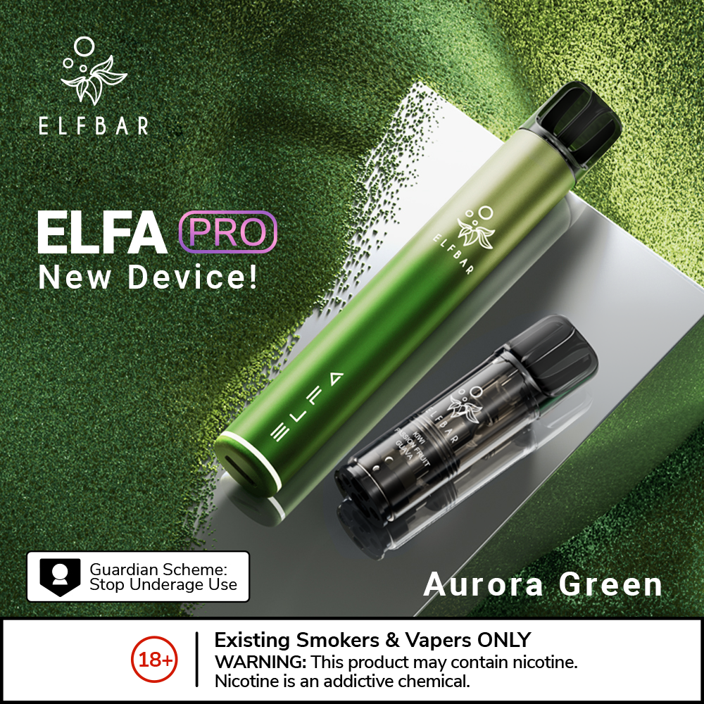 Elfa Pro Prefilled Vape Kits 1X10 pack