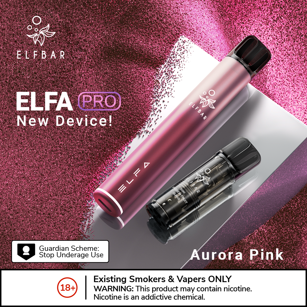 Elfa Pro Prefilled Vape Kits 1X10 pack