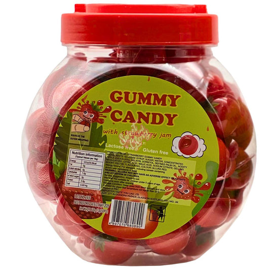 Gummy Candy Jar Strawberry 10g ***NEW***