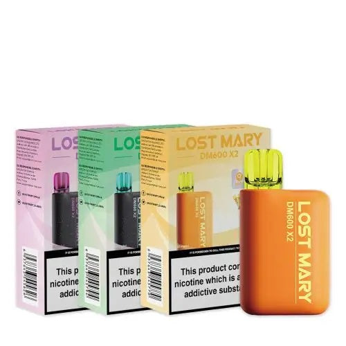 Lost Mary DM600 X2 Disposable Vapes 1X5 pack