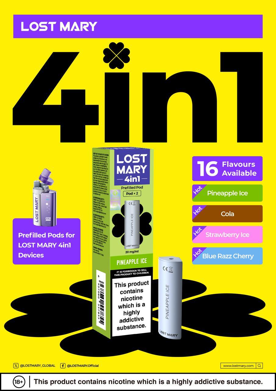 Lost Mary 4in1 Compliant