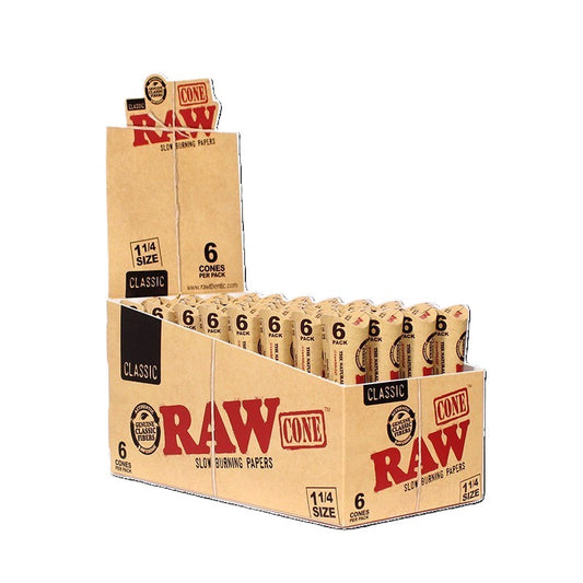 Raw Pre-Rolled KS Cones 1X32 per outer & 1X6 per inner