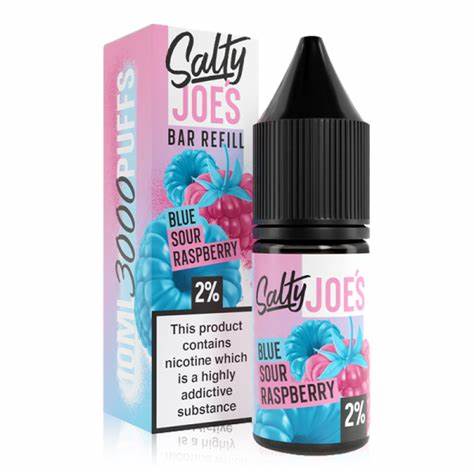 Salty Joe's Bar Refill Nic Salts 10ml 1X10
