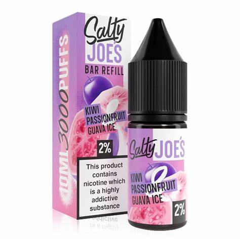 Salty Joe's Bar Refill Nic Salts 10ml 1X10