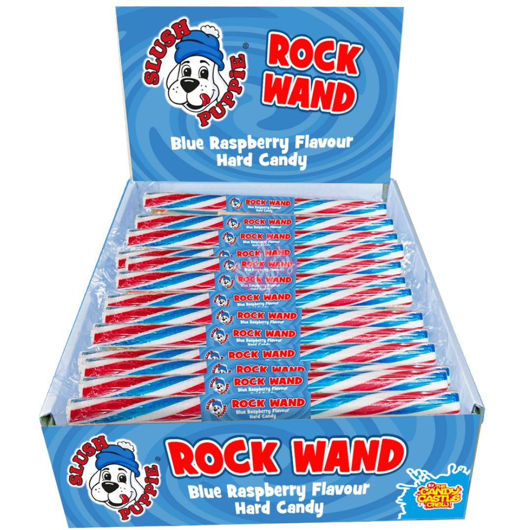 Slush Puppie Rock Wand Blue Raspberry 28g 1X120 ***NEW***