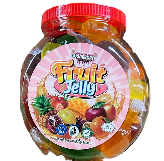 Sugarburst Fruit Jelly Jar 20g - Single Jar