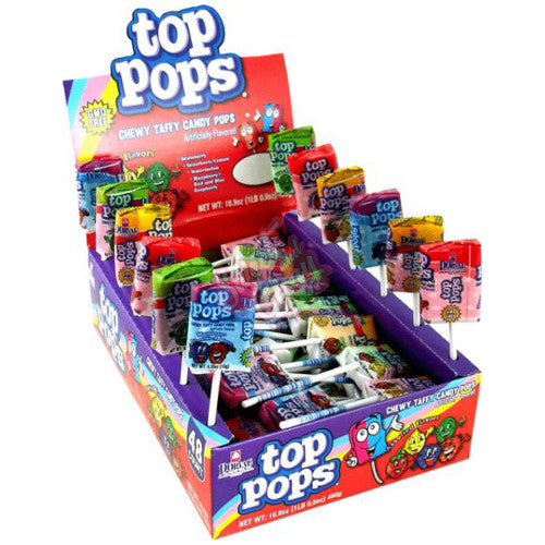 Top Pops Assorted Flavours 7g 1X48 ***NEW***