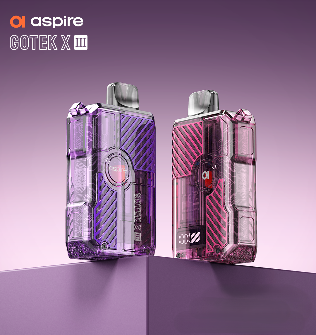 Aspire Gotek X III Open Pod Kits iVape Direct Wholesale Aspire Gotek X III Open Pod Kits iVape Direct Wholesale