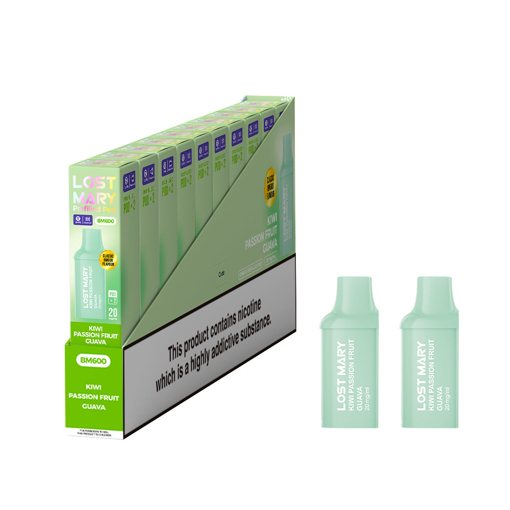 Lost Mary BM600 Prefilled Pods 1X10 Compliant
