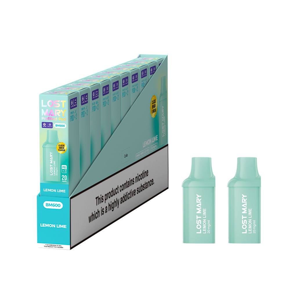 Lost Mary BM600 Prefilled Pods 1X10 Compliant