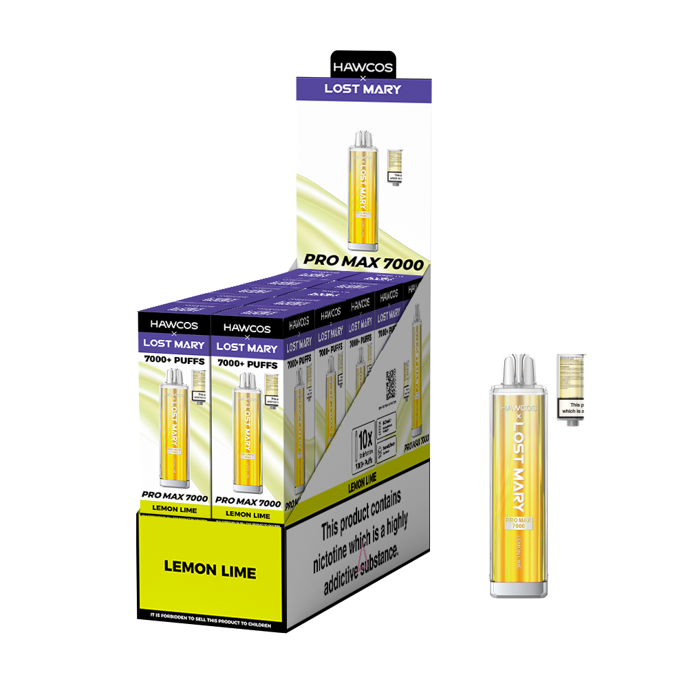 Lost Mary - Hawcos X Lost Mary Pro Max 7000 Prefilled Kits 1X10