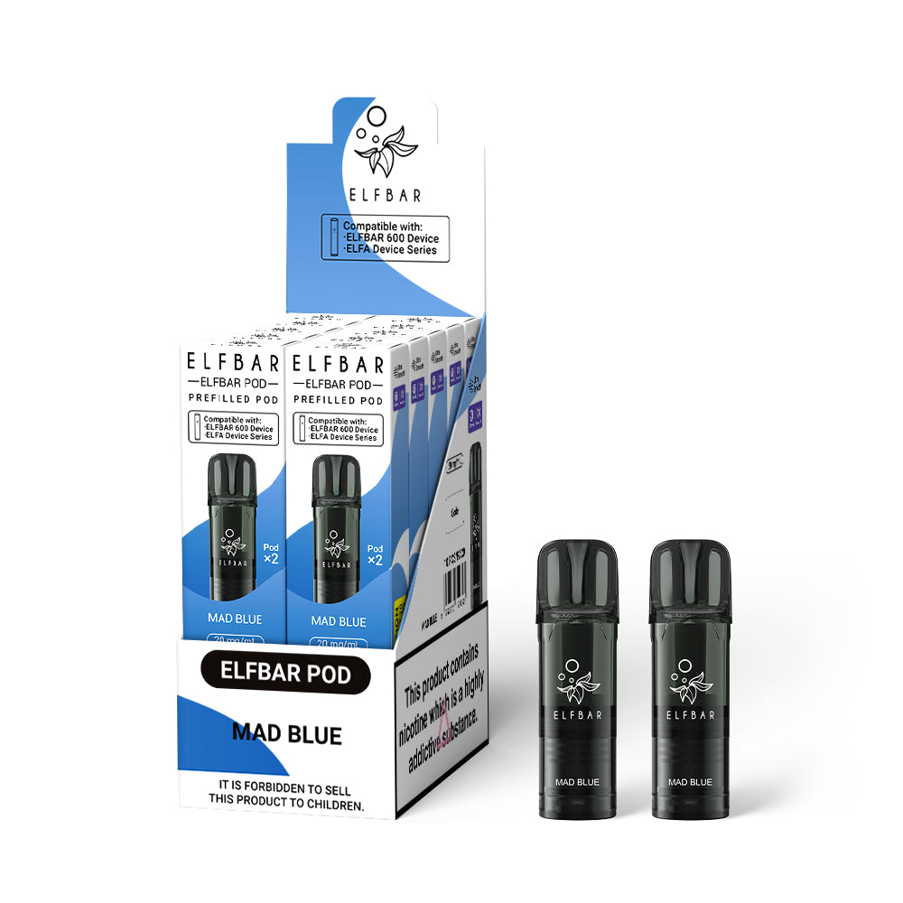 Elf Bar 600 Prefilled Pods 1X10 Compliant