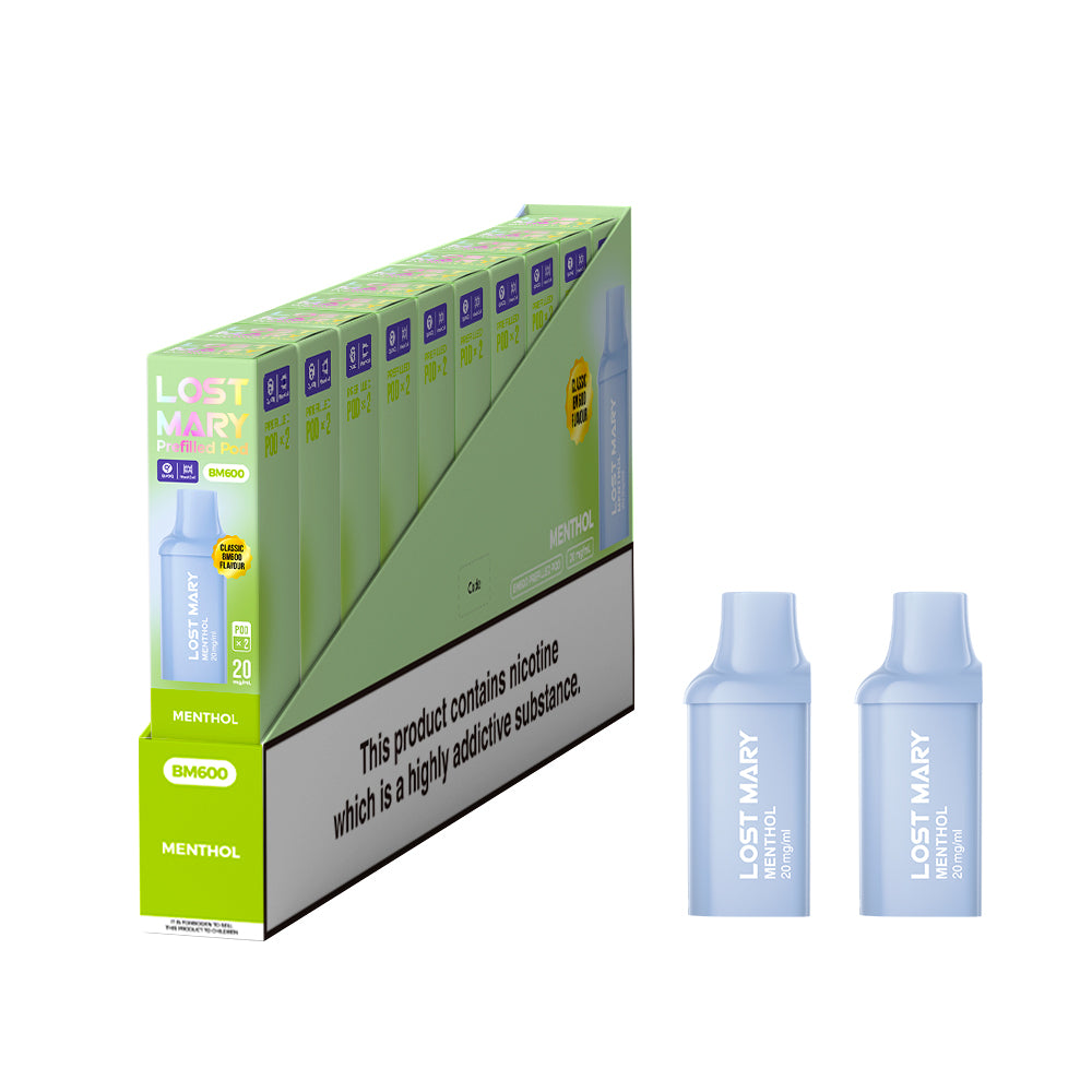 Lost Mary BM600 Prefilled Pods 1X10 Compliant