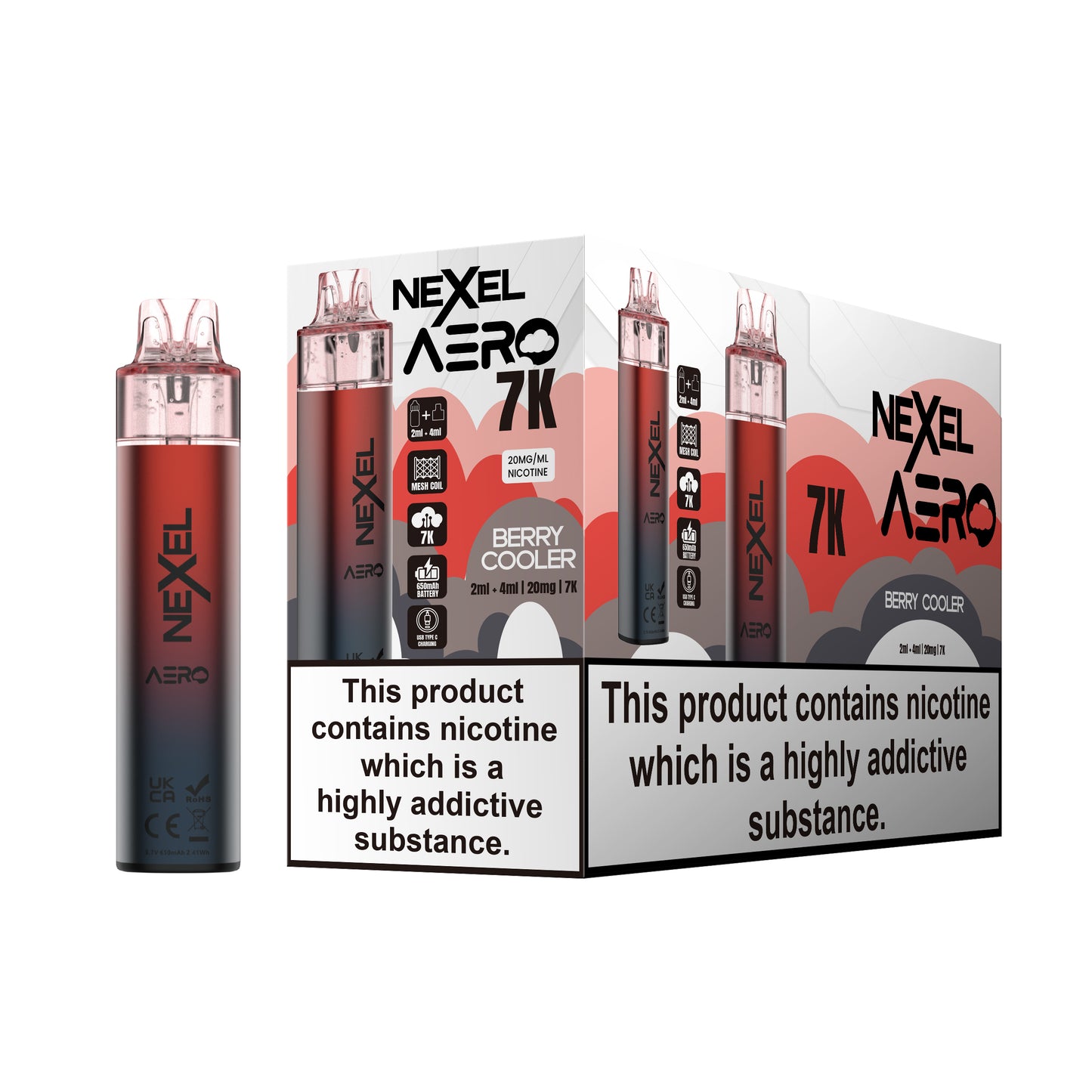 Nexel Aero 7K Prefilled Kits 1X5