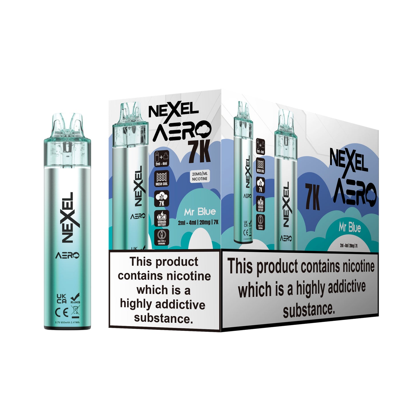 Nexel Aero 7K Prefilled Kits 1X5