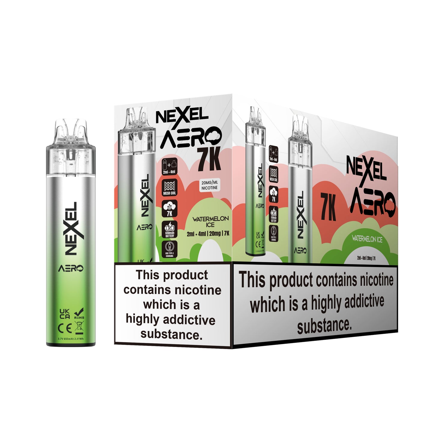 Nexel Aero 7K Prefilled Kits 1X5