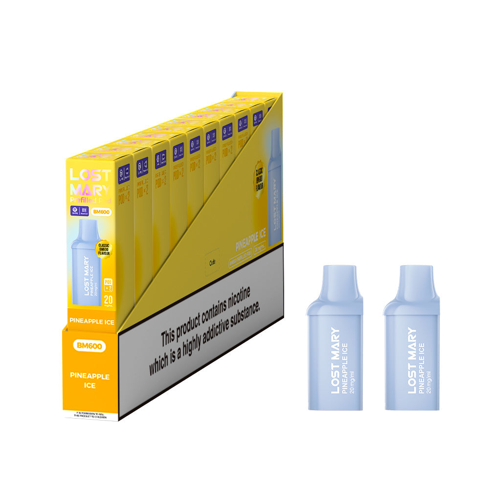 Lost Mary BM600 Prefilled Pods 1X10 Compliant