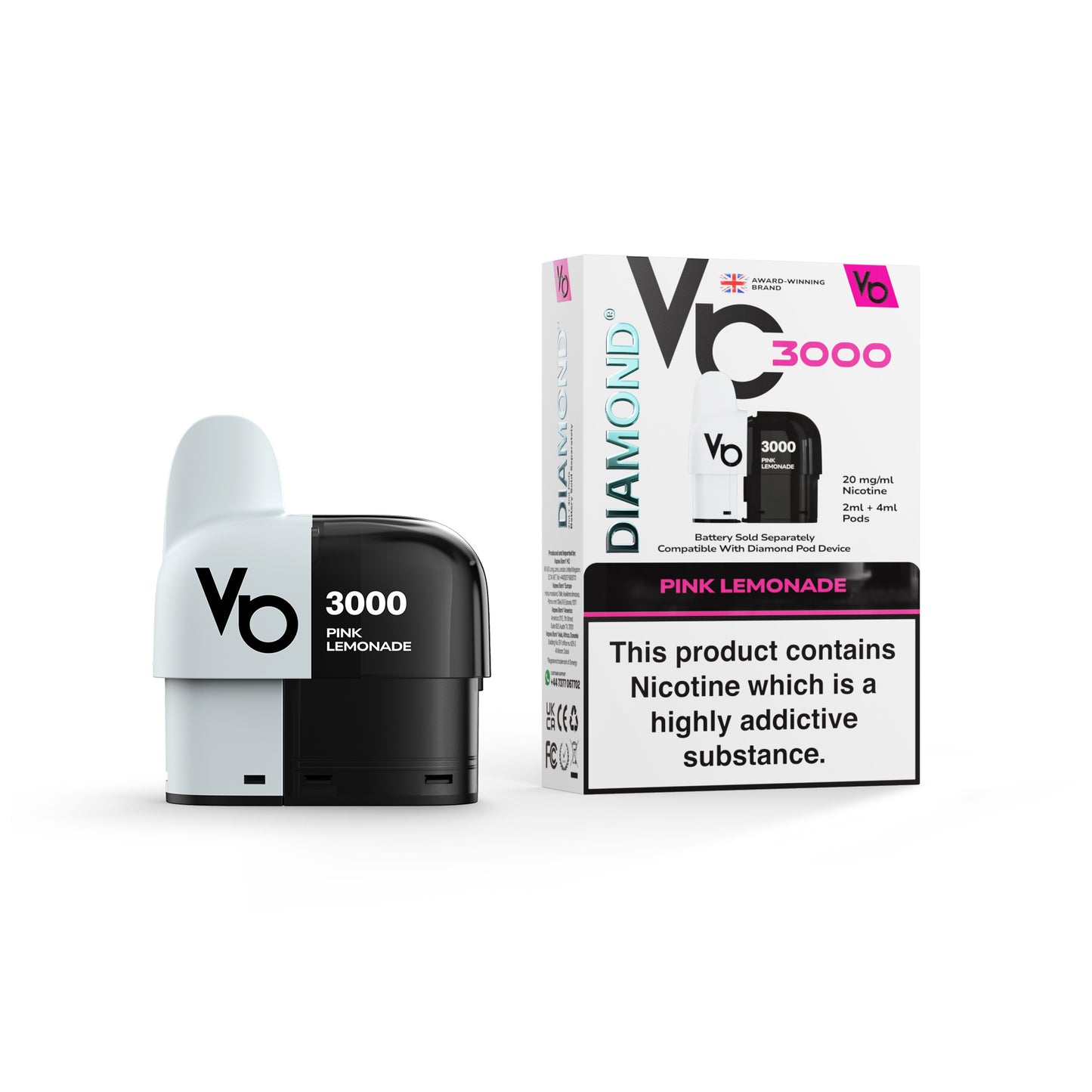 Diamond 3000 Prefilled Pods 1X10