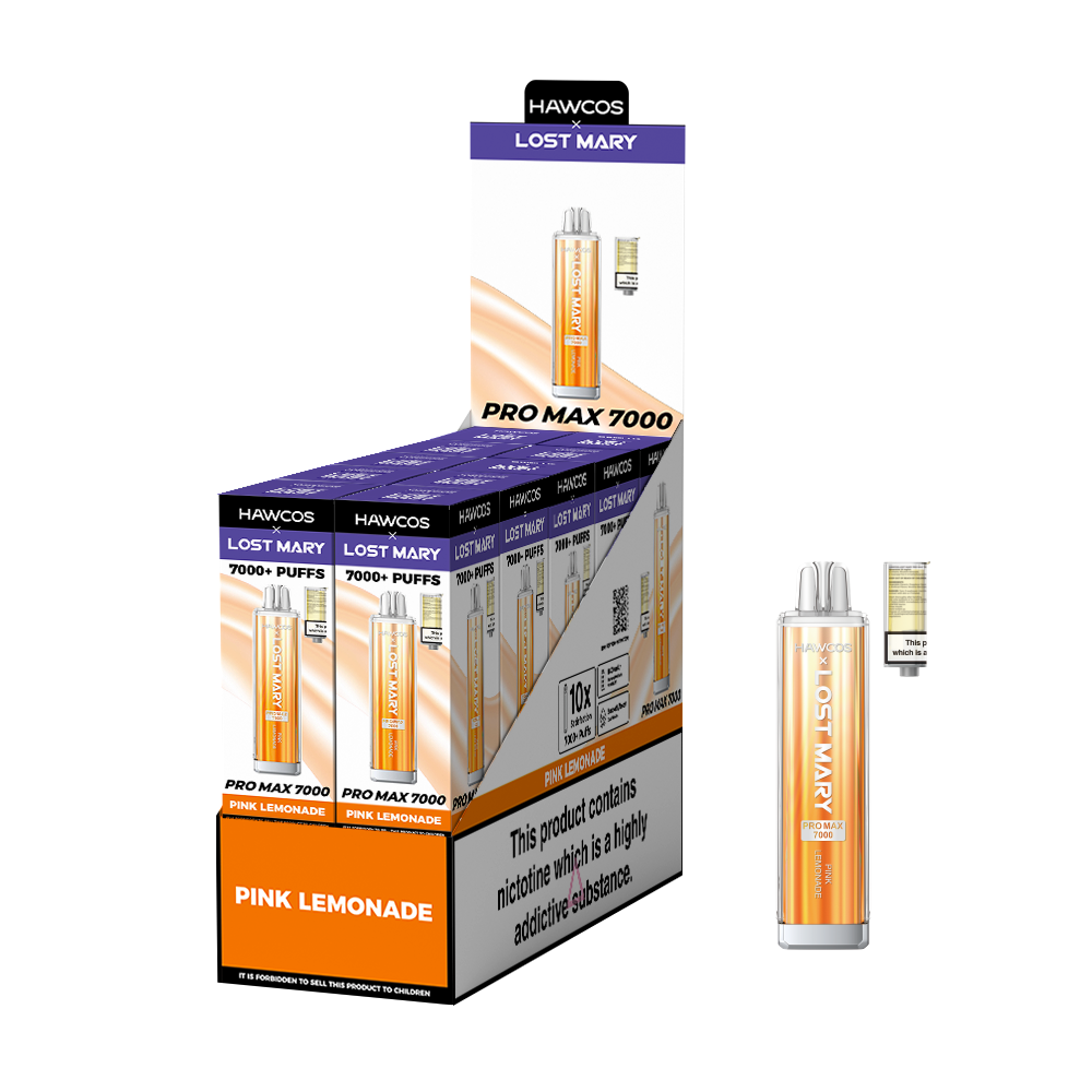 Lost Mary - Hawcos X Lost Mary Pro Max 7000 Prefilled Kits 1X10