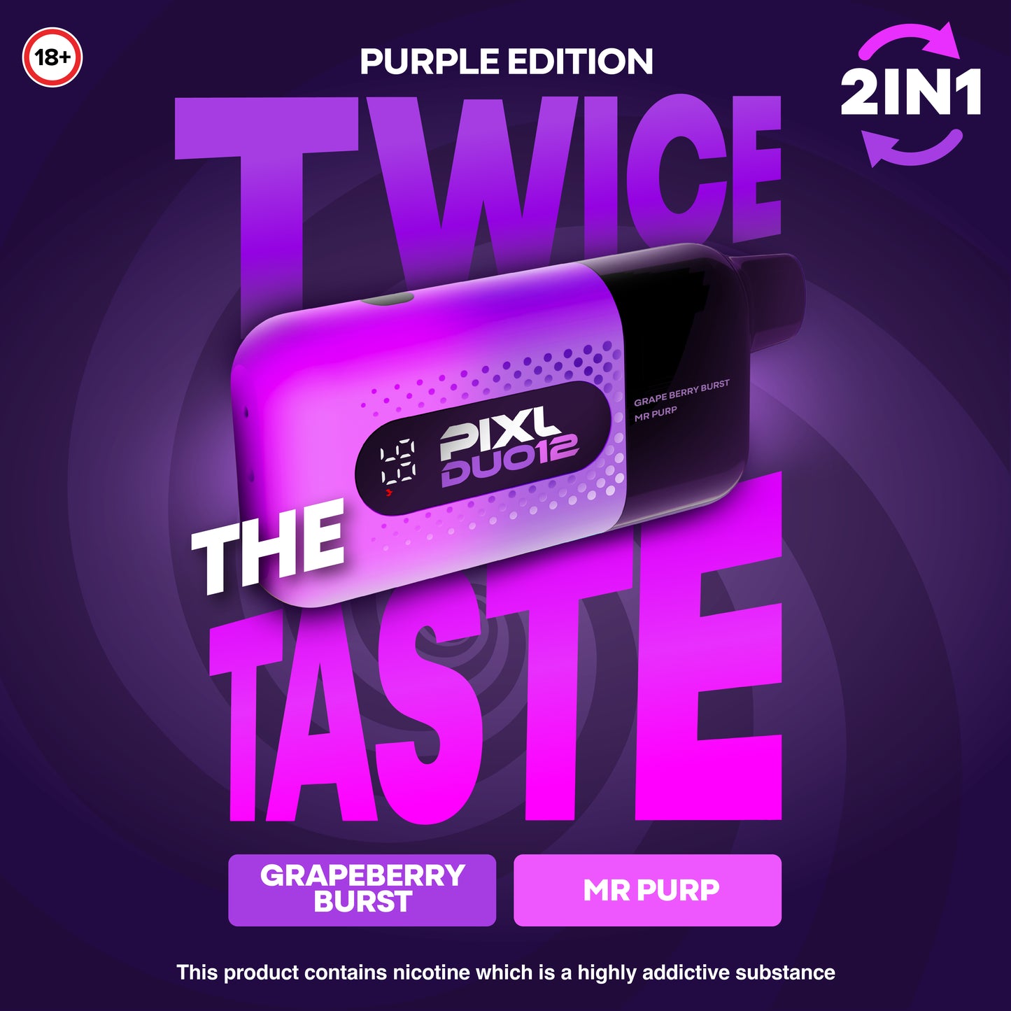 Pixl Duo 12 Prefilled Kits 1X5