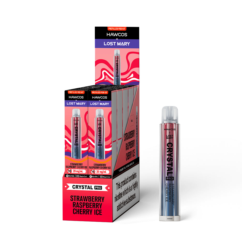 Lost Mary - Hawcos X Lost Mary Crystal Pro Prefilled Kits 1X10