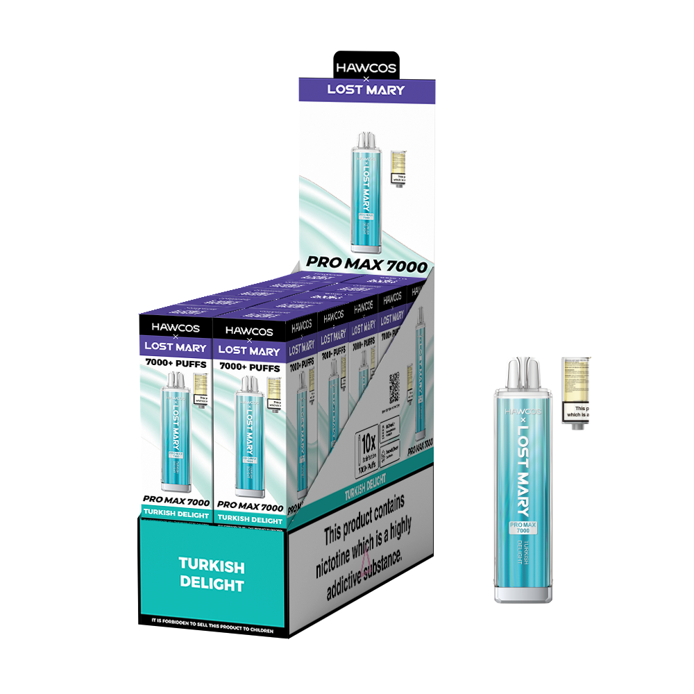 Lost Mary - Hawcos X Lost Mary Pro Max 7000 Prefilled Kits 1X10