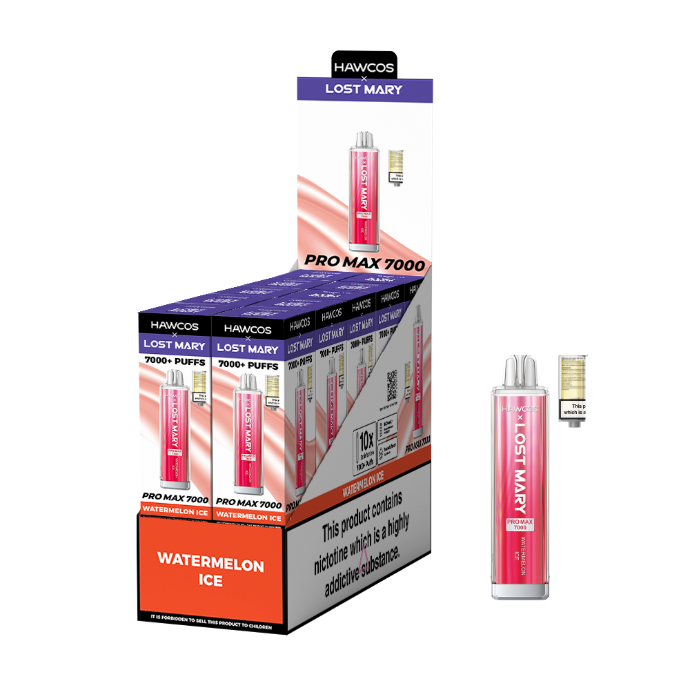 Lost Mary - Hawcos X Lost Mary Pro Max 7000 Prefilled Kits 1X10