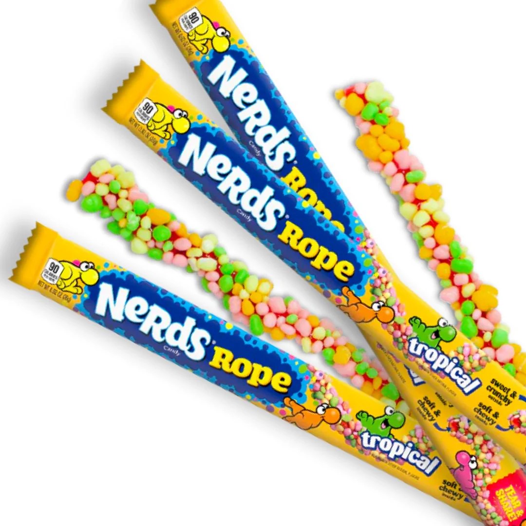 Nerds Rope Tropical 26g 1X24